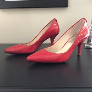 MICHAEL Michael Kors Red Patent Leather Pump